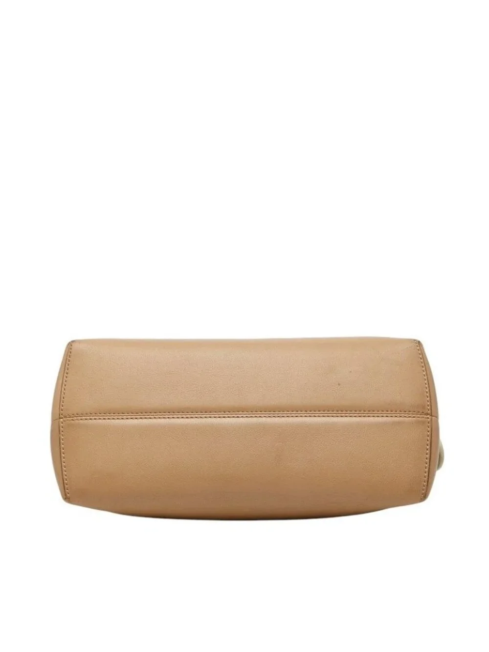 Fendi by the Way Medium Shoulder Bag Beige Black Leather